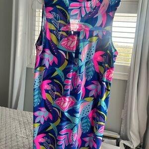 Scarlett Multicolor Leaf Print Dress